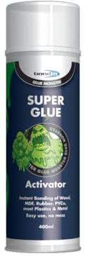 Bond It 400ml superglue ACTIVATOR Accelerator Adhesive Glue Instant Super