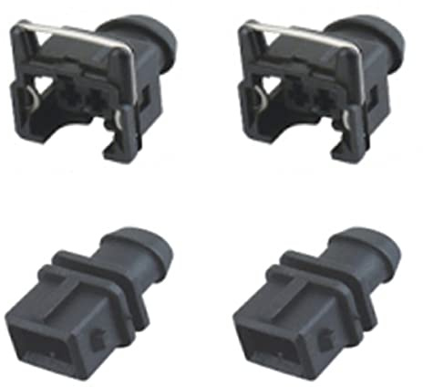 BOS EV1 SHORT - Einspritzdüsen Ersatz Stecker - 1287013003, 1 287 013 003, 827551-3 - Metall, Nadelventil - KFZ-Stecker - Einspritzdüse - Schwarz