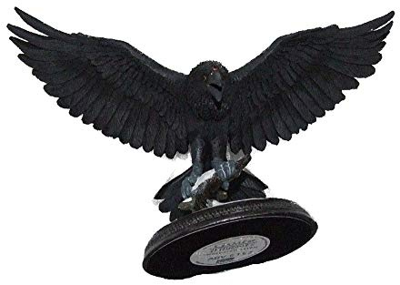 Eaglemoss - Rabe mit DREI Augen Harzfigur 18cm aus The Game of Thrones Limitierte Edition HBO-Serie Three Eyes