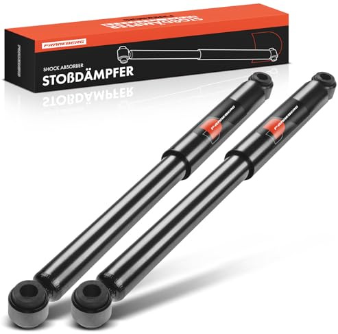 Frankberg 2x Stossdämpfer Stoßdämpfer Hinten Links Rechts 601,5mm Gasdruck Kompatibel mit Hilu.x VI Pick-up N1 Hilu.x IV Pick-up N5 N6 Replace# 343300,343299