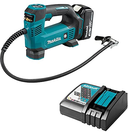 MAKITA DMP181RF1 - Inflador inalámbrico (1 x 3,0 Ah) con Cargador y Estuche