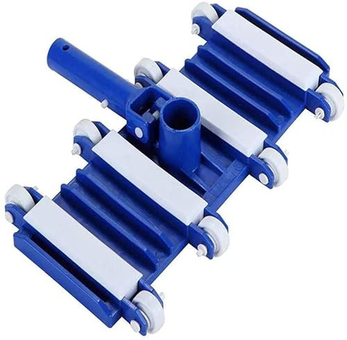 Pool Vacuum Head, Professional Wheeled Head 14 Pool Cleaner for Swimming Pool, Plastic Film Pool and Aquariums