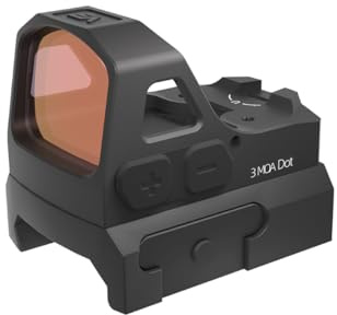 Vector Optics SCRD-73 Frenzy-S 1x17x21 Genii Rotpunkt Visier für Sport, Airsoft und Jagd, Luftgewehr, Ziel-Visier, Reflex-Visier, Red-Dot zum zielen
