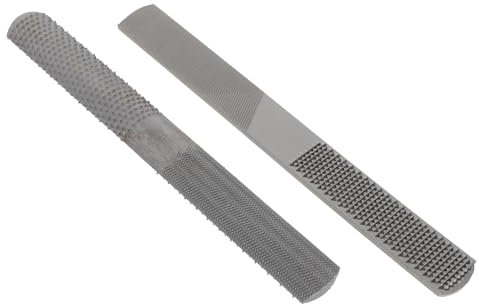 WATIIFUFU 2stücke Holzbearbeitung Raspeln Aus Stahl Für Feilen Holzarbeiter Diy Handwerk Werkzeuge Mit Ergonomischem Griffdesign Für Präzises Feilen