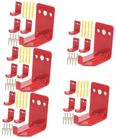 HOMSFOU 20pezzi Per Estintori Set Heavy Duty Per Estintore Bracket Per Capacità Facile Installazione e