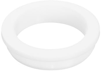 QUARKZMAN 1Pcs Pasacables Arandelas de Goma, Ojales de Cable de Goma de 65mm Agujero de Taladro, Tapones de Agujero para Cortafuegos, Proteger Cables Enchufes, Blanco