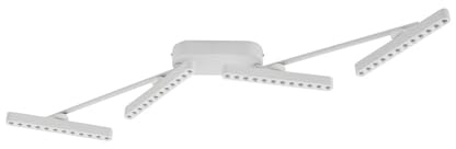 Lindby LED Deckenlampe Eldrin dimmbar (Modern) in Weiß aus Metall (4 flammig,) - Deckenleuchte Wandleuchte Strahler Spot Lampe Wohnzimmerleuchte
