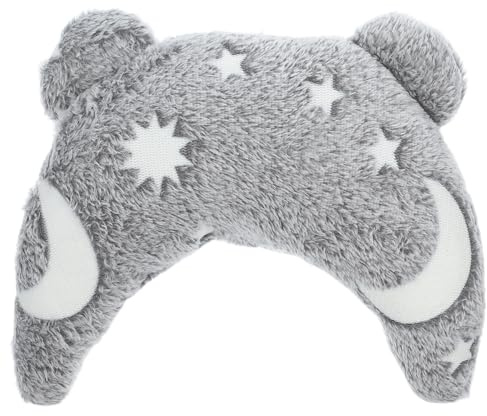 BATHVEVE Weiches und Bequemem Design mit Abnehmbarem Bezug U-förmiges Haustierkissen Halbmondförmiges Schlafkissen Entspannungskissen für Hunde und Katzen für Innenbereich