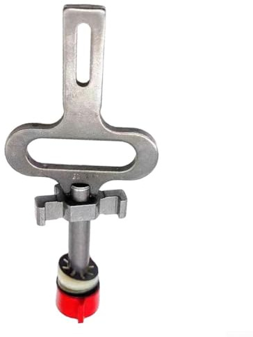 Yhenlovtt Tige de levage pour scie courbe - Pièce de rechange en métal - Pièce de rechange 2600780173 - Compatible avec les outils électriques TST8000E GST800 18V-LI - Finition argentée