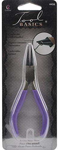 Cousin Tool Basics - Pinze a punta rotonda, multicolore, 1,21 x 7,51 x 20,65 cm