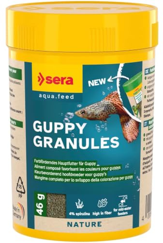 Sera, Guppy Gran, mangime vegetale per Pesci