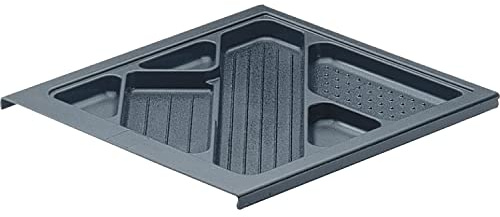 HETTICH Systema Top 2000 Schreibmaterial-Auszug 392 mm; Höhe 25 mm, schwarz