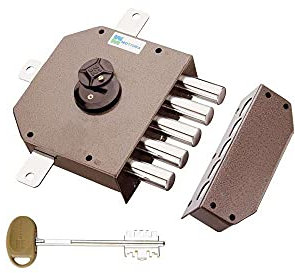 Serrature a doppia mappa Mottura Art. 540 D Mano sinistra - Entrata 60 mm. - 5 punti chiusura