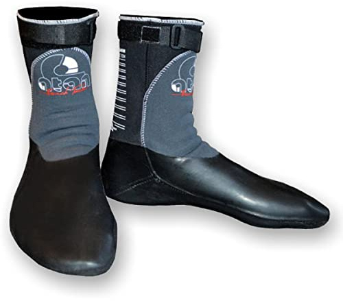 WARMHAND Atan Mistral Neoprenboot 3mm (42/43) T3 Schwarz/Blau Erwachsene Wassersportler Unisex