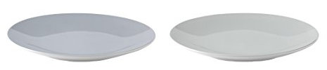 Stelton x-209 Emma Teller, 2 Stück, Glas, blau, 19 x 4 x 19 cm
