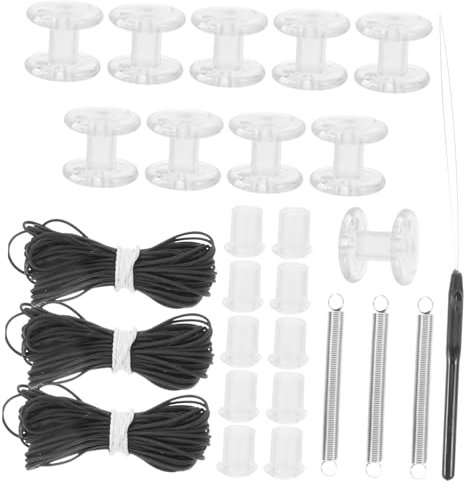 Uonlytech Blind Accessories Kit Rv Window Shade Repair Kit Pleated Shade Repair Cord for Blinds