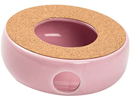 COLLBATH Keramik Teekanne Wärmer Mit Kerzenhalter Praktische Heizungsbasis Für Teekocher Multifunktional Als Tee-wärmer Für Wohnzimmer Und Büro