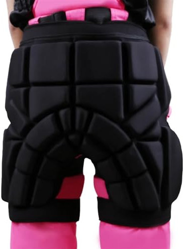 Gepolsterte Schutzhosen FüR Snowboard Ski-Skate-Hüftschutz, Snowboard-Schutz, Skifahren, Skaten, schützende Hüfte, gepolsterte Shorts, Skate-Schutzausrüstung for Erwachsene und Kinder FüR Skifahren Sk