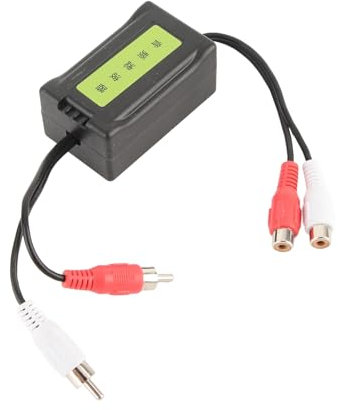 Erdungsschleifen-Isolator, Rauschfilter für Autoradio, Tragbare Geräte, Anschlüsse, 0,5-mm-Sprachfrequenz-Buchsen, Aufnahmestudios, Verstärker