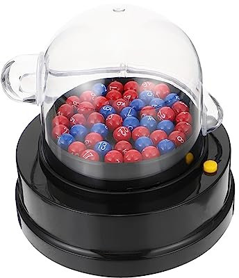BESPORTBLE Glückszahl Auswahlmaschine Lotteriekugelmaschine Aus Langlebigem Material Tragbare Jackpot Maschine Für Party Restaurant Und Freizeitspaß