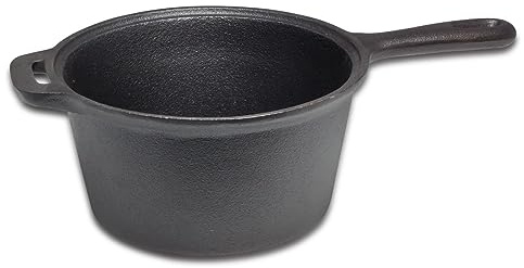 Blackwell Sauteuse Gusseisen/Stielkasserolle ø 18 cm - 1,5 Liter - ohne Antihaftbeschichtung