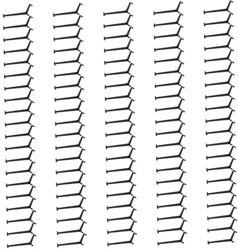 TOYANDONA Lot de 100 Pinces à Branches Réutilisables pour Jardinage, Clips Plastique Légers Et Solide, Outil De Plieuses De Branches pour Formation Et Contrôle des Arbres Fruitiers