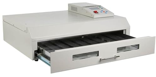 Stazione di saldatura professionale del forno di riflusso del desktop con il riscaldatore a infrarossi e la circolazione dell'aria calda per la saldatura e la prova di SMT del PWB