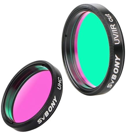 SVBONY 1.25 UV IR Cut Block Filter Bundle with UHC Filter