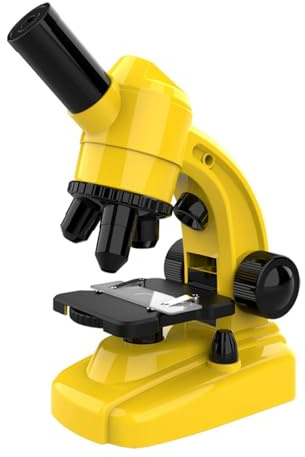 microscope Monocular Compound Microscope Kit for Kids, LED Light and Configured Various Operating Tools portable