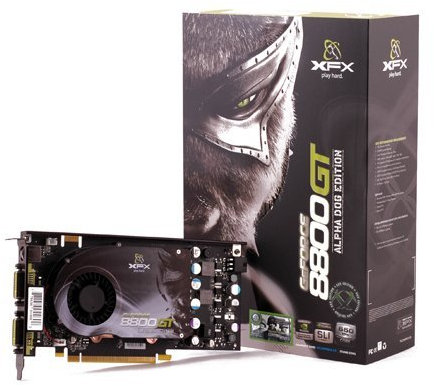 XFX GeForce 8800 GT 256MB DDR3 XXX GDDR3