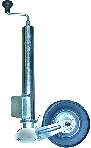 Stützrad Vollgummi, vollautomatisch klappbar, bis 250 kg Vk 60-Bh-255 Sb 6412