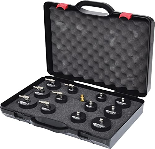 KS Tools 150.1825 Turbolader-Bajonett-Ladeluft-System-Prüfkoffer-Satz, 13-tlg