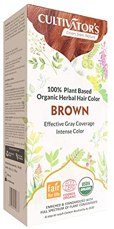 Cultivator's Bio-Pflanzenhaarfarbe Goldbraun 100g