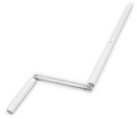 DIWARO® Stahl Rolladen Kurbelstange, Innendurchmesser 11,9 mm, Außendurchmesser 16 mm, Farbe grau, Drehgriffe in Kunststoff grau (grau beschichtet | 11.9 mm | gestreckte Länge 800-2000 mm) (1900)