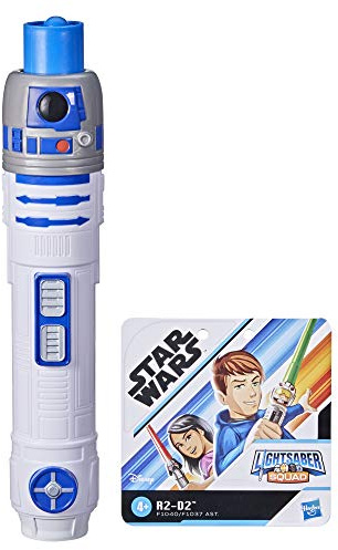 Star Wars Lightsaber Squad, Sable de luz Azul Extensible de R2-D2, Juguetes Infantiles para Juego de rol, A Partir de 4 años