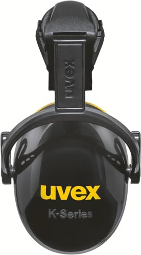 Uvex Kapselgehörschutz K20H 2630220 schwarz, gelb SNR 30 dB Größe L, M, S 1 Paar