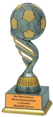 Larius Fußball Pokal Ehrenpreis Torschützenkönig Champion