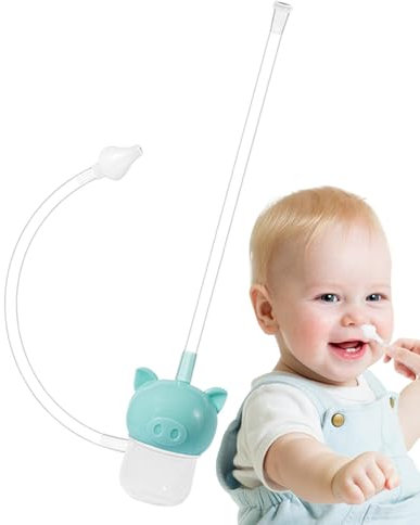 Baby Nasensauger, Sanfter Sicherer Nasensauger & Nasensauger, Anti-Reflux Nasensauger Bequemer Nasensauger für Sanfte Linderung