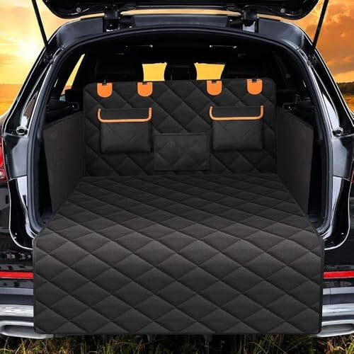YIESONE Auto-Hundematte, für BMW i3 2013-2022 Reißfeste Und wasserdichte Kratzfest rutschfest langlebig Kofferraum Hundematte