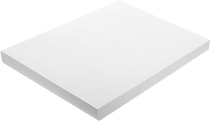 LALAFINA 90blätter Dicke Weiße Kartonpapier Für Einladungen Visitenkarten Druck Und Zeichenprojekte Vielseitig Einsetzbar Für Büro Und