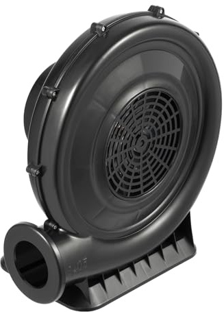 Soplador para inflable, 370 W, soplador eléctrico de alta presión para castillos hinchables, velocidad 2800 r/min, Mac. Volumen de aire 340 m³/h, soplador inflable portátil para tobogán acuático