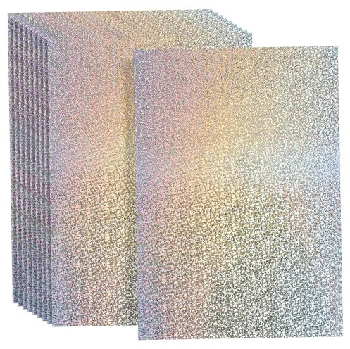 Gadpiparty 10blätter Glitzerkartonpapier Holografisches Papier Kartonpapier Zum Basteln Für Sammelalbum Origami-blatt Für Partydekorationen