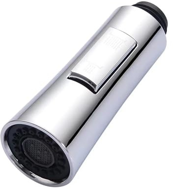 QingWing Fixation Extractiblerobinet Robinet Douchette Cuisine, 2 Modes | Kitchen Tap, S'applique aux Convient pour la Cuisine, la Salle de Bain, L'évier (Argent)