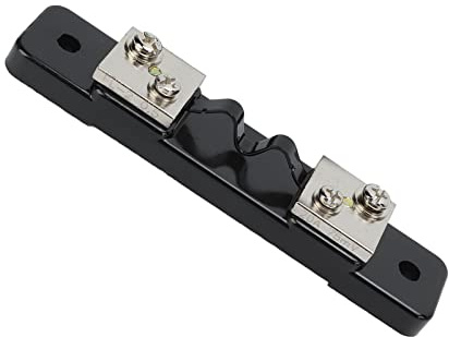 AKLOSIPY Resistore di Shunt del Misuratore di Corrente CC 10 Pezzi/set Ad Alte Prestazioni 75 MV per Misurazioni Accurate in Amperometri Analogici Digitali 15A (20A)