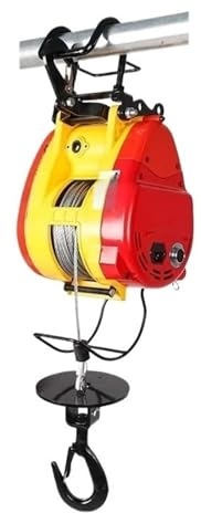 Montacargas eléctrico Polipasto Eléctrico Grúa De Elevación Con Cabrestante De 220V, Instalación Doméstica, Pequeña Grúa De Elevación, Mini Polipasto Eléctrico Portátil Y