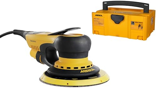 Mirka DEROS 650X CV Electric Random Orbital Sander with Case / 6 inch / 5mm orbit/Powerful and Professional Sanding Machine for Dust-free sanding / MID65020CAUS
