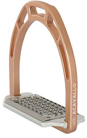 Acavallo Steigbügel ARCO Evolution Alupro | Farbe: Rose Gold | Größe: OneSize