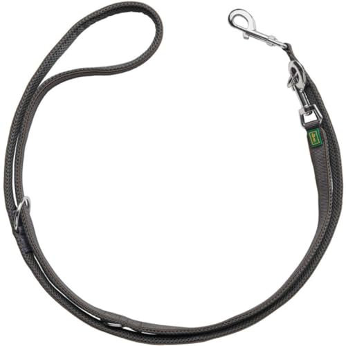 HUNTER Verstellbare Führleine Divo 15/200, braun/grau