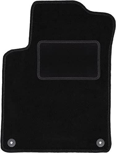 Wielganizator Automatte – Passend für Citroen C3 II Schrägheck 2009-2016 – Velours – Autozubehör - Auto Fußmatten – Fußmatte Auto – 1-teilig - schwarz