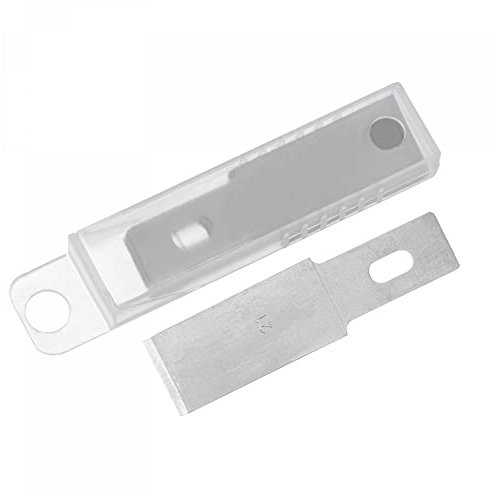 sourcing map Bastelmesser Klingen Hobby Klingen Satz 43.5x11.6mm aus Schnellarbeitsstahl 50 Stück